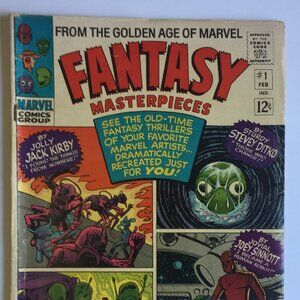 Fantasy Masterpieces #1 (Feb 1966, Marvel) Beware!! The Ghosts Surround Me!!